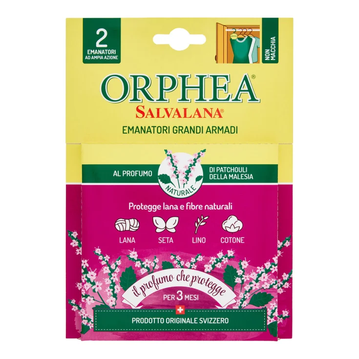 Большие диффузоры для шкафа Orphea с ароматом пачули, 2 штуки.