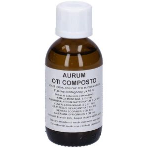 Гомеопатическое лекарственное средство Oti Aurum Compound в каплях, 50 мл.