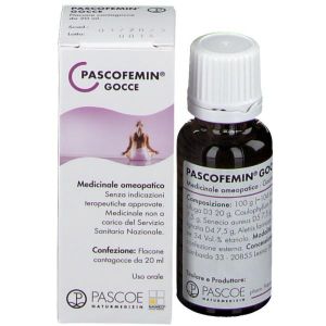 Гомеопатические капли Паско (Pascoe Pascofemin), 20 мл.