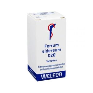Weleda Ferrum Sidereum D20 Гомеопатическое лекарство, 80 таблеток