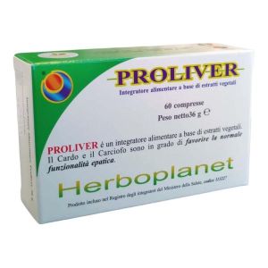 Добавка для печени Herboplanet Proliver, 60 таблеток