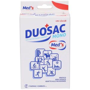 Sacchetto Freddo Caldo Duosac. 1 Sacchetto i Applicatore In Tessuto Non Tessuto. Dimensione 13x18cm