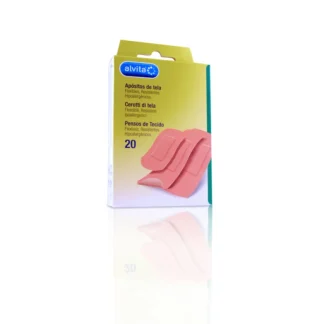Тканевые пластыри Alvita, 20 штук.