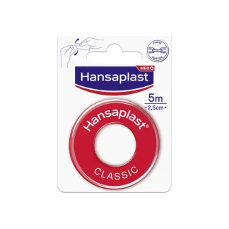 Гипс Hansaplast Classic, 5 м x 2,5 см