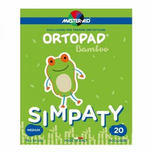 Ortopad Sympaty Junior Self Adhesive Occluder Patch For Amblyopia And Strabismus 20 Pieces