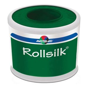 Roll Silk Plaster In White Hypoallergenic Artificial Silk cm 5x5m