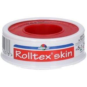 Roll Tex Skin Plaster In Pink Cloth Hypoallergenic Leather Cm 1,25x5m