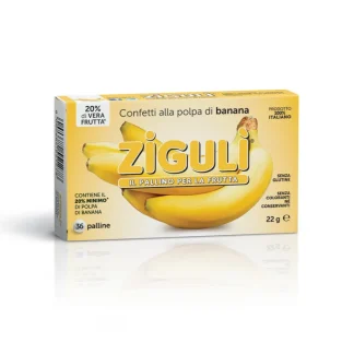 Банановые шарики Ziguli, 36 штук, 22 г