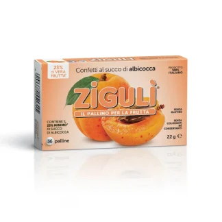 Абрикосовые шарики Ziguli, 36 штук, 22 г