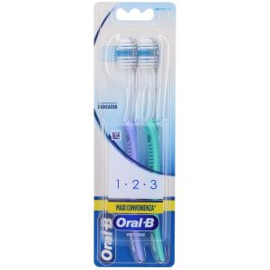 Oral-b indicator manual toothbrush medium bristles 35 mm 2 pcs