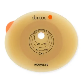 Комплект из 5 пластин Dansac NovaLife2 70 мм R10-62 мм.