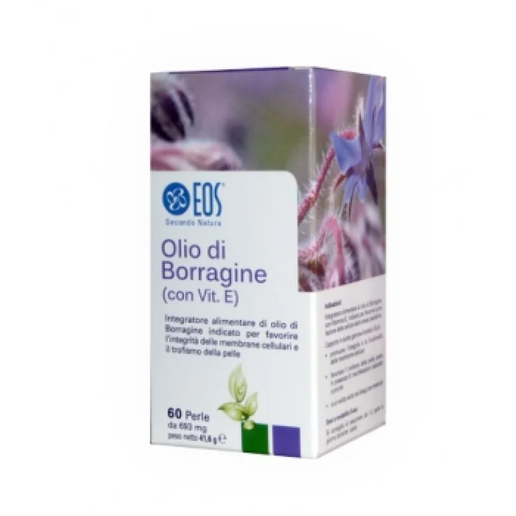 Пищевая добавка Eos Borage Oil, 60 капсул по 690 мг.