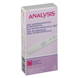 Chicco analysis time test pregnancy test 2 pieces