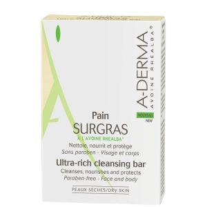 A-derma les indispensables bread surgras solid soap dry skin 100 g