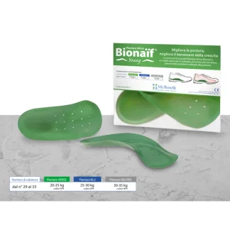 Стелька Bionaif My Benefit Active, нейтральный цвет, маленький размер.
