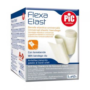 Pic Flexa Elast White Elastic Bandage 7 cm x 4, 5 m with Drum