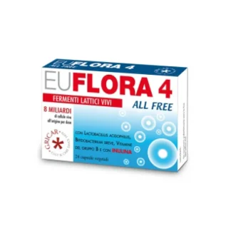 Gricar Chemical Euflora 4 All Free Пищевая добавка, 24 капсулы