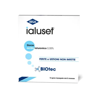 Ialuset IBSA 10 лечебных марлей 10х10см