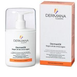 Dermana Clean Dermanoil Borage Oil Bath 200ml