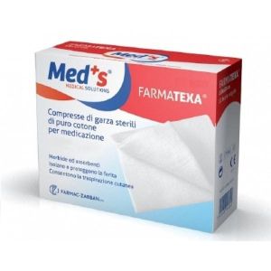 Med's Compresse Di Garza 12/8 Sterile 10 x 10 cm 50 Pezzi