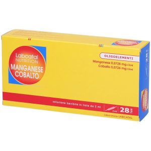 Микроэлементы IMO Labcatal Марганец/Кобальт, 28 флаконов по 2 мл.