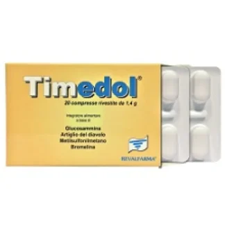 Пищевая добавка «Тимедол», 20 таблеток в оболочке.