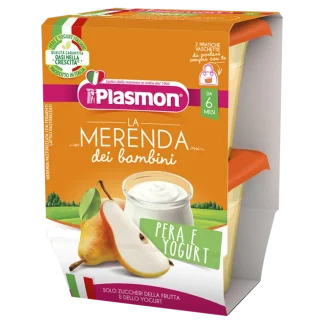 Детский грушевый йогурт Plasmon, 2 x 120 г