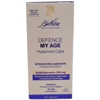 Биологически активная добавка для кожи Bionike Defence My Age Hyaluronic Caps, 60 капсул.