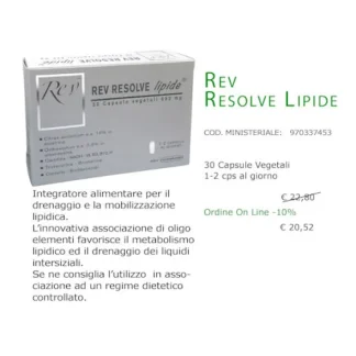 Биологически активная добавка Rev Resolve, 30 растительных капсул
