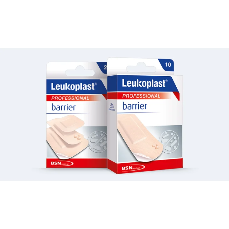 Пластырь Leukoplast Barrier Safe, 72x22 см, 10 пластырей.