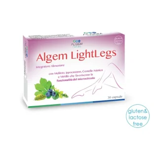 Algem Natura Algem Lightlegs Пищевая добавка, 30 капсул