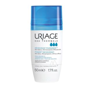 Uriage eau thermale deodorant power3 anti-perspiration intense roll-on 50 ml