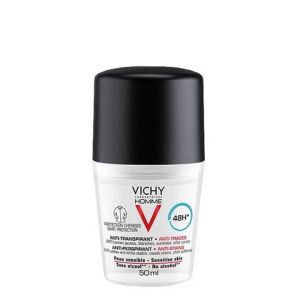 Vichy homme anti-perspirant deodorant anti-spots 48h sensitive skin 50 ml