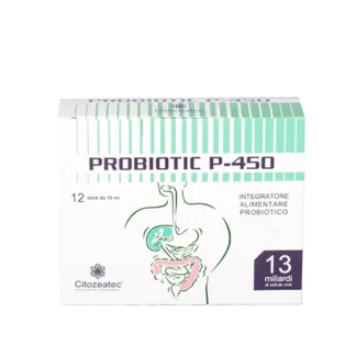 Пищевая добавка Citozeatec Probiotic P-450, 12 одноразовых стиков.