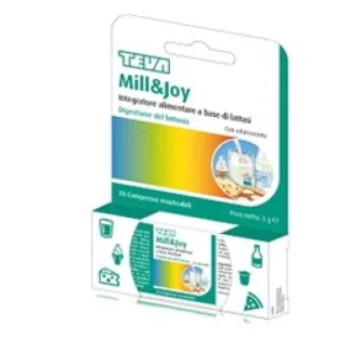 Пищевая добавка Teva Italia Mill&joy, 20 таблеток.