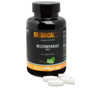 PromoPharma BotanicalMix Мультиминеральная пищевая добавка с цинком, 60 таблеток
