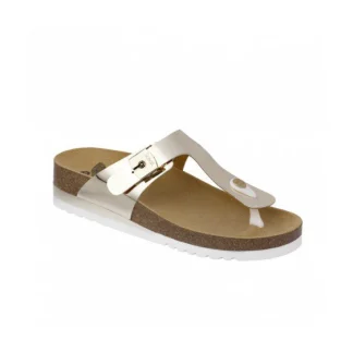 Женские шлепанцы Dr. Scholl Glam SS 1, золотистого цвета, размер 35.
