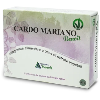 Биологически активная добавка «Алхимия Бенуа» с расторопшей, 60 таблеток.