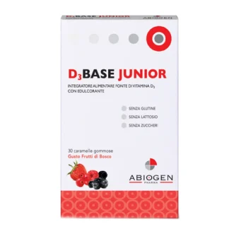 D3Base Junior Ягоды Абиоген 30 конфет