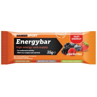Энергетический батончик Named Sport Energybar Wild Berries с красными ягодами, 35 г.