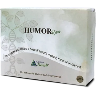 Alchimia Benoit® Humor Ben — пищевая добавка, 60 таблеток.