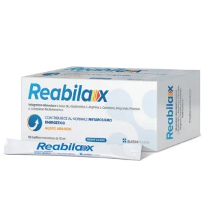 Безглютеновая пищевая добавка Reabilax, 16 пакетиков.