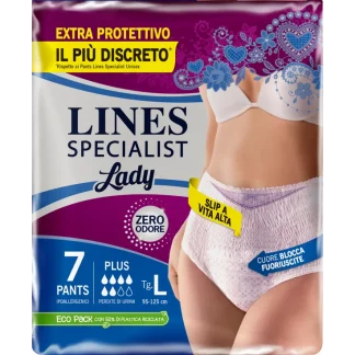 LINES SPECIALIST Женские брюки больших размеров L, 7 штук