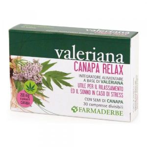 Valerian Hemp Relax 30 Divisible Tablets