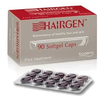 Биологически активная добавка Logofarma Hairgen, 90 мягких желатиновых капсул.