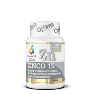 Цинк 15 Optima Naturals 120 таблеток