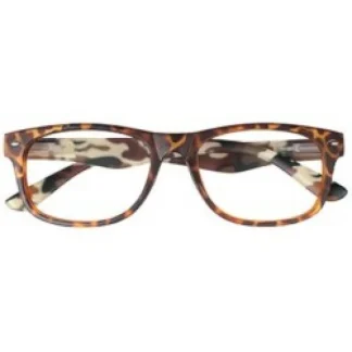 Очки для чтения Ischia Turtle +3.50 от Italian Optical Industries в собранном виде.