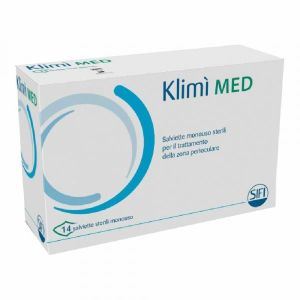 Klimi' Med 14 Sterile Disposable Cleansing Wipes For Eye Hygiene