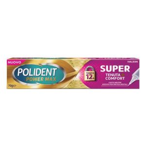 Клей для зубных протезов Polident Super Hold + Comfort, фиксация на каждый день, нейтральный вкус, 70 г