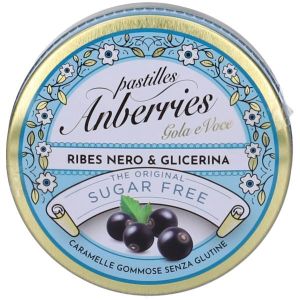 Леденцы Anberries Classic без сахара, черной смородины и глицерина, 55 г